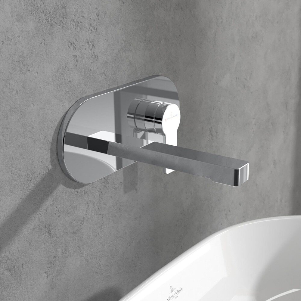 Baterie lavoar incastrata Villeroy&Boch Architectura monocomanda crom lucios fara corp ingropat