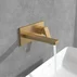 Baterie lavoar incastrata Villeroy&Boch Architectura Square auriu periat fara corp ingropat picture - 4