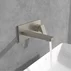 Baterie lavoar incastrata Villeroy&Boch Architectura Square nichel periat fara corp ingropat picture - 3