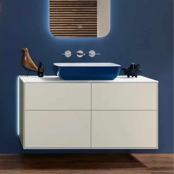 Baterie lavoar incastrata Villeroy&Boch Conum dubla comanda crom lucios picture - 2
