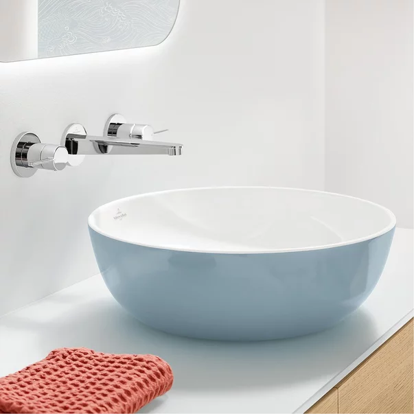 Baterie lavoar incastrata Villeroy&Boch Conum dubla comanda crom lucios picture - 4