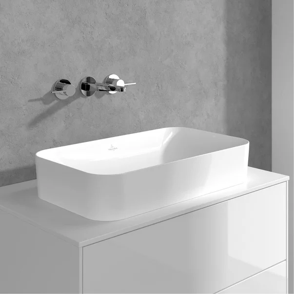 Baterie lavoar incastrata Villeroy&Boch Conum dubla comanda crom lucios picture - 6