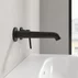 Baterie lavoar incastrata Villeroy&Boch Skyla negru mat pipa 20 cm fara corp ingropat picture - 6