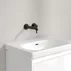 Baterie lavoar incastrata Villeroy&Boch Skyla negru mat pipa 20 cm fara corp ingropat picture - 9