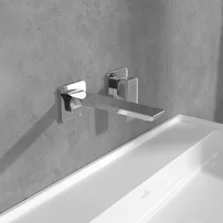 Baterie lavoar incastrata Villeroy&Boch Subway 3.0 crom lucios cu corp ingropat