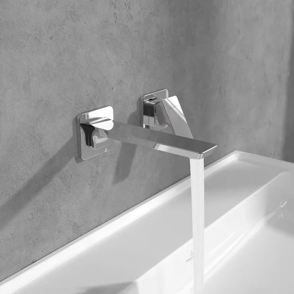 Baterie lavoar incastrata Villeroy&Boch Subway 3.0 crom lucios cu corp ingropat picture - 3