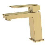 Baterie lavoar Inter Ceramic Elinor monocomanda auriu periat