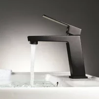 Baterie lavoar Inter Ceramic Elinor monocomanda negru mat