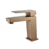 Baterie lavoar Inter Ceramic Elinor monocomanda rose gold periat picture - 2