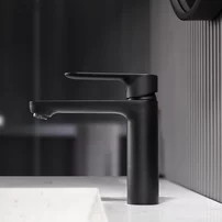 Baterie lavoar Inter Ceramic Torino monocomanda negru mat