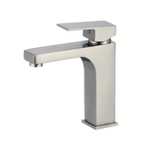 Baterie lavoar Inter Ceramic Yasmina monocomanda nichel mat
