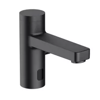 Baterie lavoar Kludi Zenta electronica negru mat alimentare cu baterie