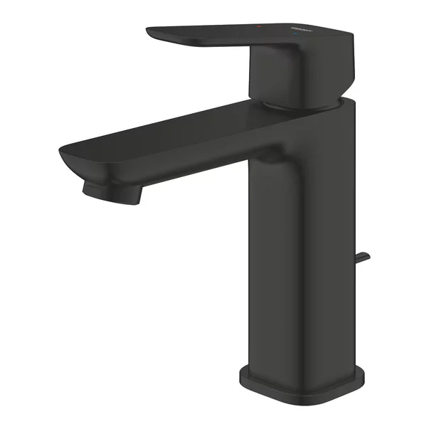 Baterie lavoar monocomanda Grohe Cubeo M cu ventil Pop-Up negru mat picture - 4