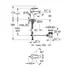Baterie lavoar monocomanda Grohe Start Edge S crom lucios picture - 5