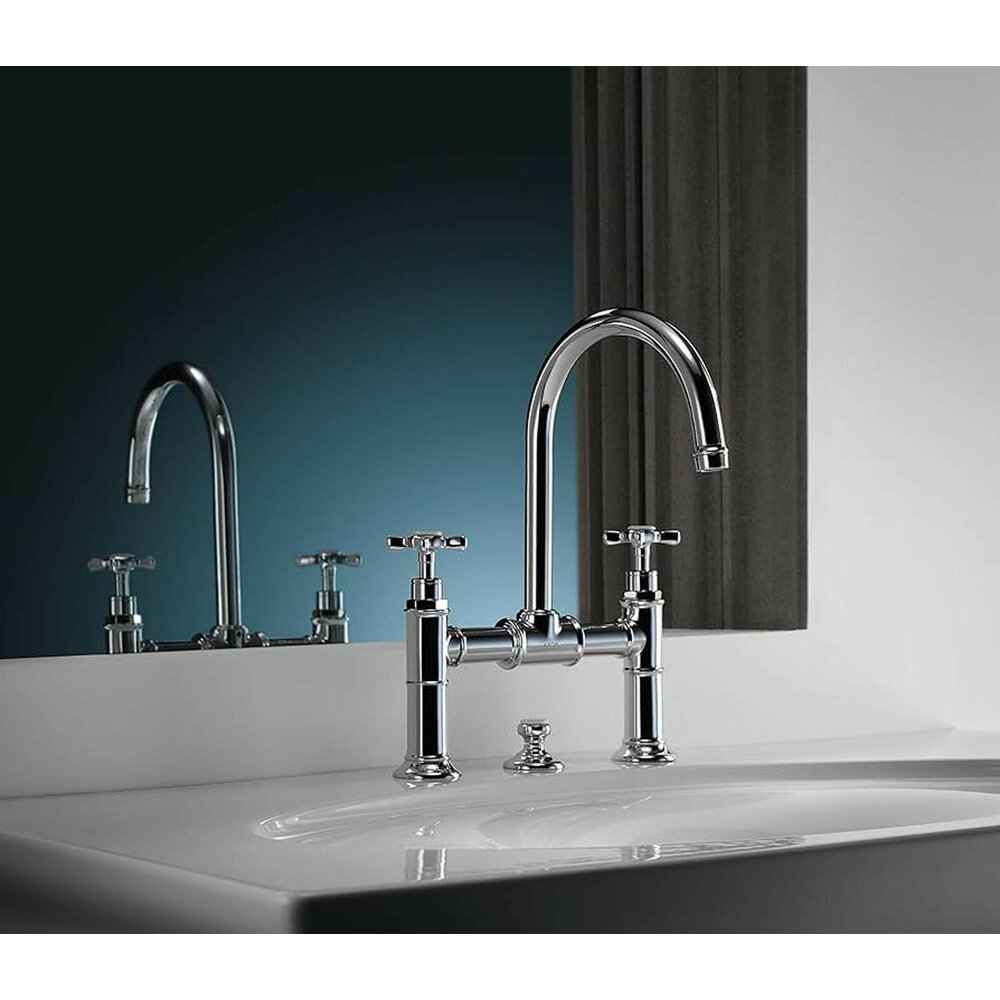 Baterie lavoar monocomanda Hansgrohe Axor Montreux 220 cu 2 elemente