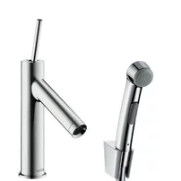 Baterie lavoar monocomanda Hansgrohe Axor Starck 90 cu dus igienic