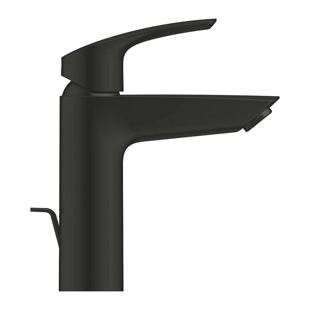 Baterie lavoar monocomanda negru mat Grohe Eurosmart New M