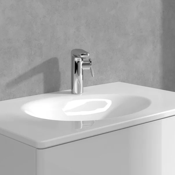 Baterie lavoar monocomanda Villeroy&Boch Antao crom lucios cu ventil Push-Open picture - 7