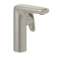 Baterie lavoar monocomanda Villeroy&Boch Antao nichel periat cu ventil Push-Open