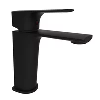 Baterie lavoar Rubineta Modena monocomanda finisaj negru mat