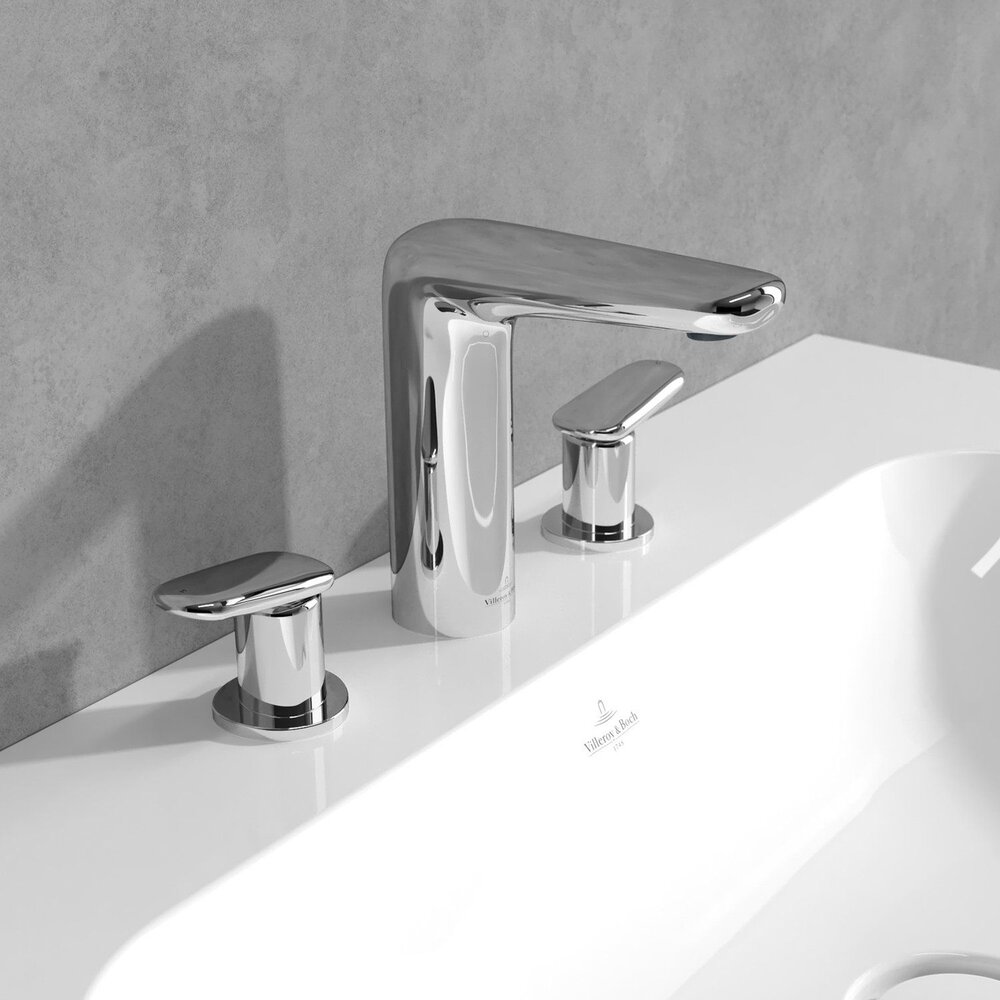 Baterie lavoar Villeroy&Boch Antao dubla comanda crom lucios