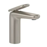 Baterie lavoar Villeroy&Boch Antao monocomanda nichel periat cu ventil Push-Open