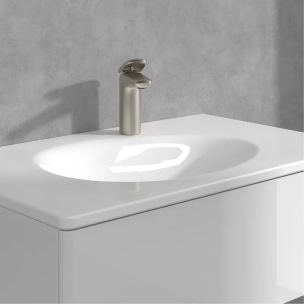 Baterie lavoar Villeroy&Boch Antao monocomanda nichel periat cu ventil Push-Open picture - 9