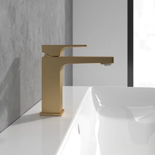 Baterie lavoar Villeroy&Boch Architectura Square auriu periat picture - 4