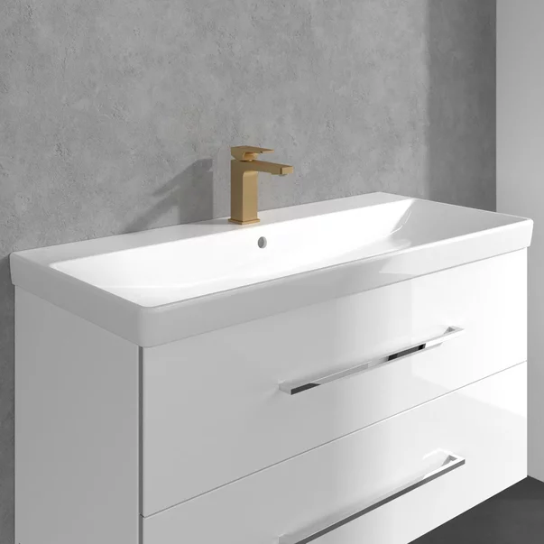 Baterie lavoar Villeroy&Boch Architectura Square auriu periat picture - 5