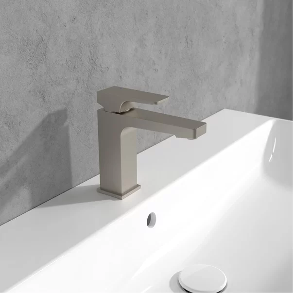 Baterie lavoar Villeroy&Boch Architectura Square nichel periat picture - 2