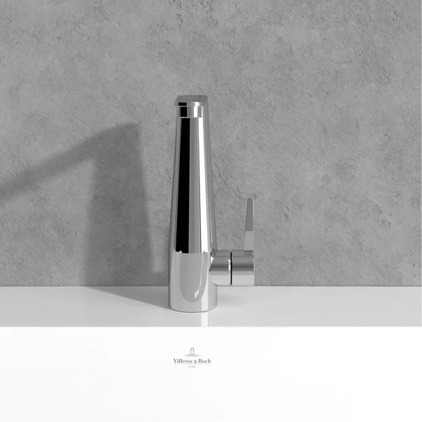 Baterie lavoar Villeroy&Boch Conum monocomanda crom lucios cu ventil Push-Open picture - 5