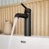 Baterie lavoar Villeroy&Boch Skyla monocomanda negru mat picture - 3