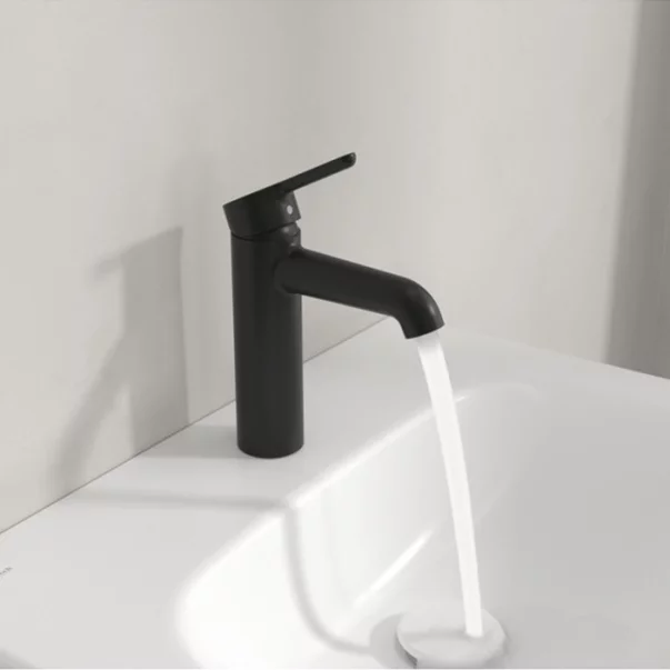 Baterie lavoar Villeroy&Boch Skyla monocomanda negru mat picture - 6