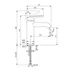 Baterie lavoar Villeroy&Boch Skyla monocomanda negru mat picture - 7