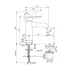 Baterie lavoar Villeroy&Boch Skyla negru mat cu ventil Pop-Up picture - 9