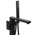 Baterie monocomanda pentru cada freestanding negru Rea Flores picture - 2