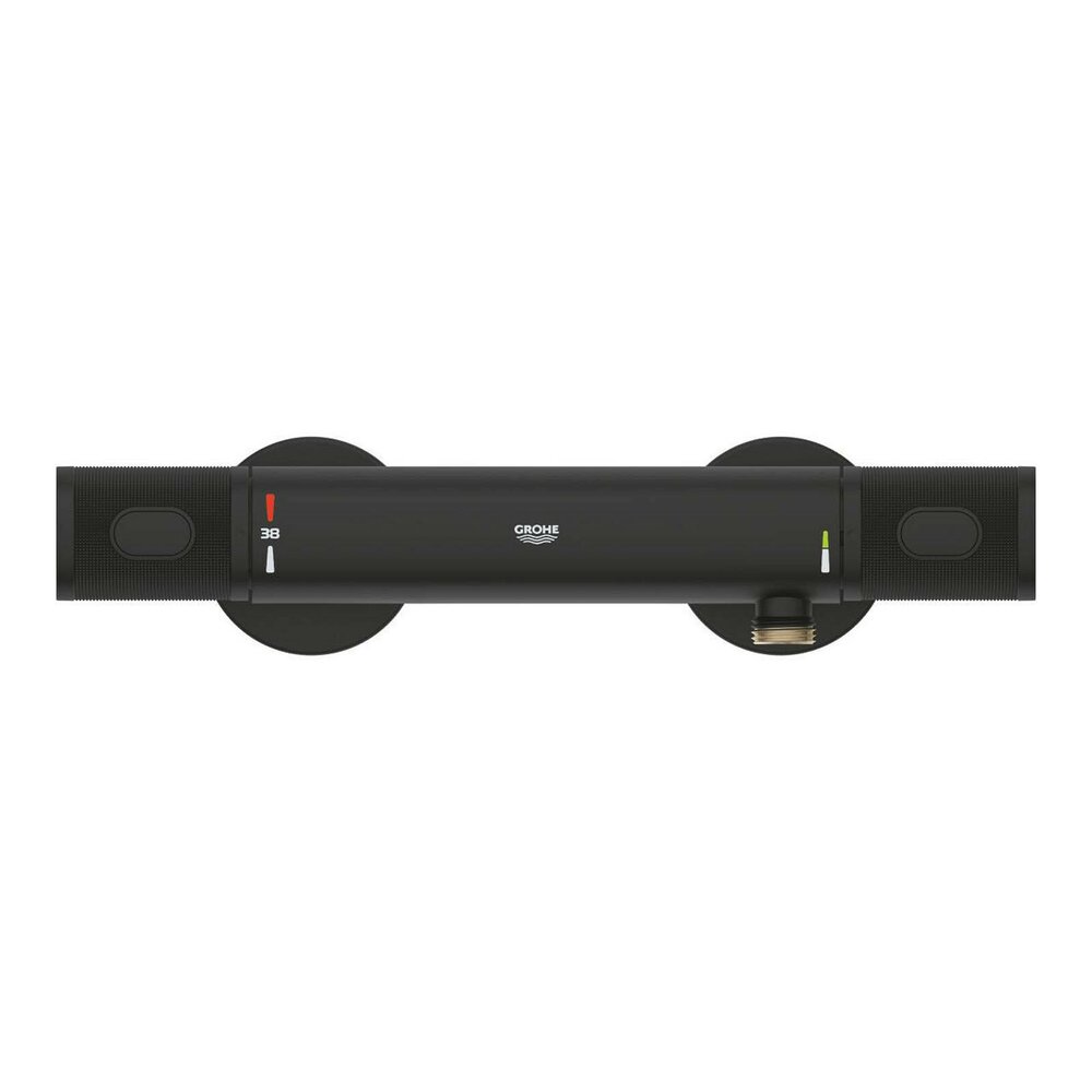 Baterie pentru dus negru mat Grohtherm 1000 Performance