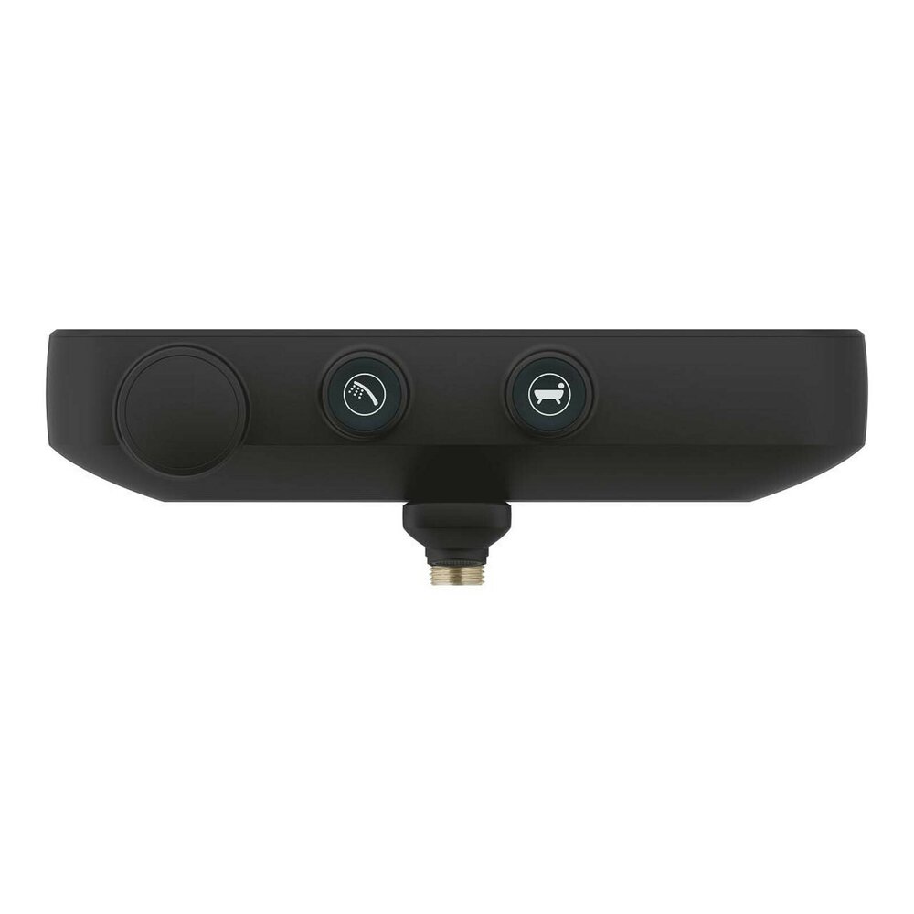 Baterie termostatata cada negru mat Grohe Grohtherm SmartControl