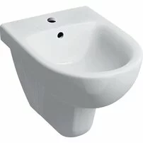 Bideu suspendat Geberit Selnova alb oval