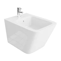 Bideu suspendat Rune Yrsa alb lucios