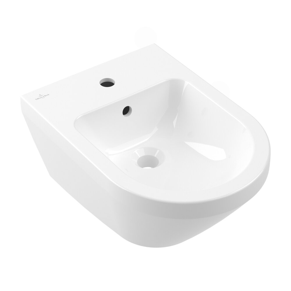Bideu suspendat Villeroy&Boch Architectura alb lucios