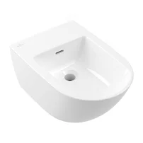 Bideu suspendat Villeroy&Boch Subway 3.0 cu finisaj alb Alpin CeramicPlus