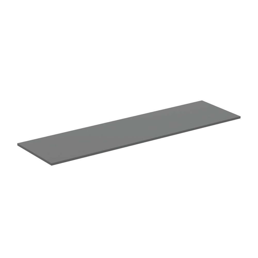 Blat pentru lavoar Ideal Standard i.life B gri quartz mat 180 cm