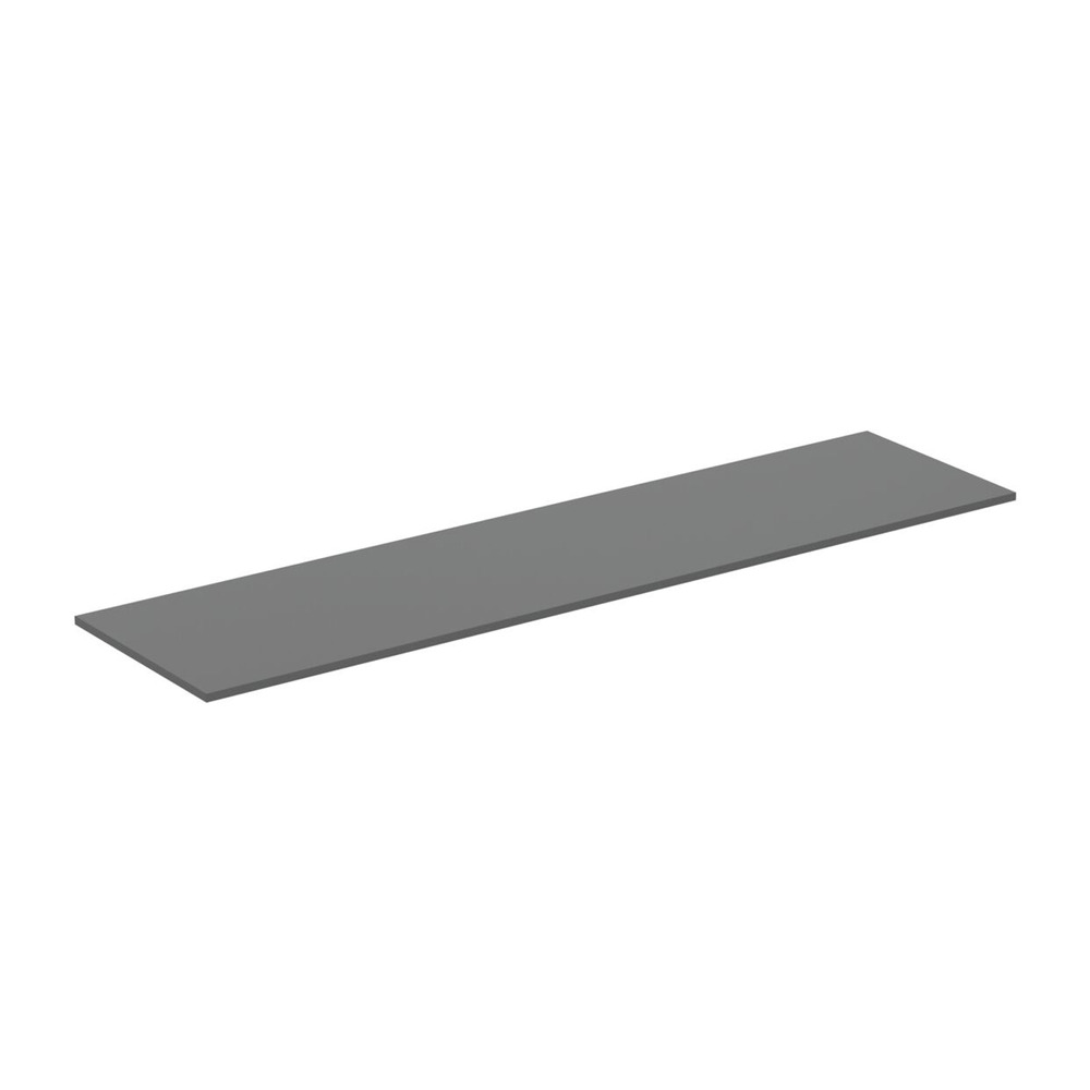 Blat pentru lavoar Ideal Standard i.life B gri quartz mat 200 cm