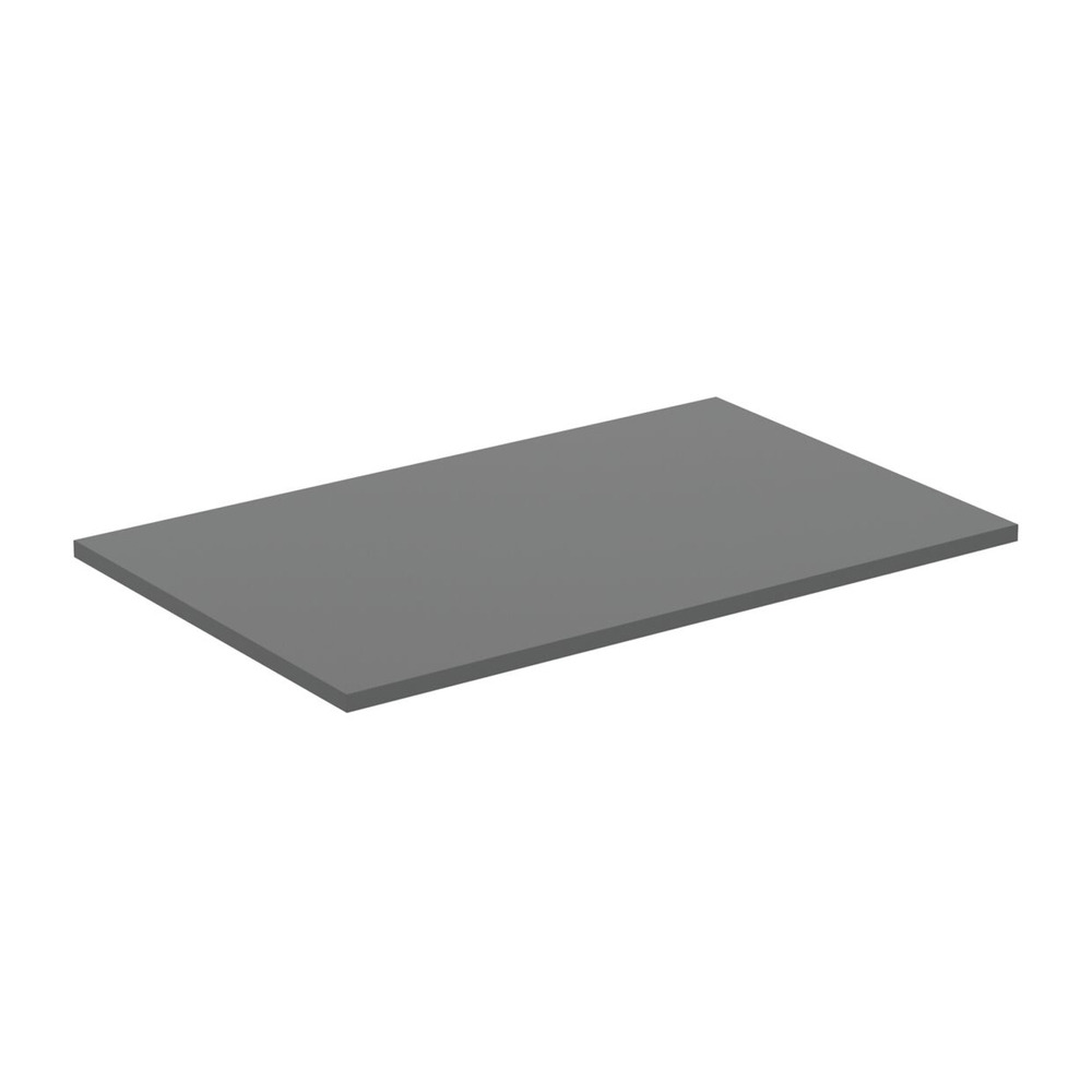 Blat pentru lavoar Ideal Standard i.life B gri quartz mat 80 cm