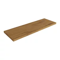 Blat pentru lavoar Rune Ottar 130x40 cm finisaj lemn stejar