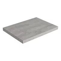 Blat pentru lavoar Rune Ottar 60 cm finisaj gri-beton