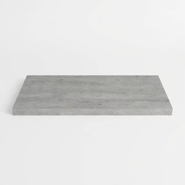 Blat pentru lavoar Rune Ottar 80x47 cm finisaj gri-beton picture - 2