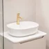 Blat pentru lavoar Rune Skiva din compozit 60 cm alb picture - 4