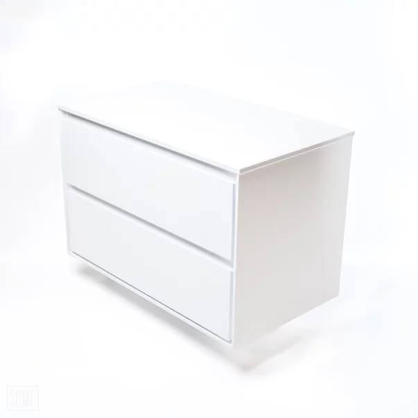 Blat pentru lavoar Rune Skiva din compozit 60 cm finisaj alb picture - 8